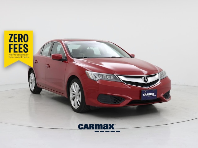 Red 2017 Acura ILX Sedan Automatic