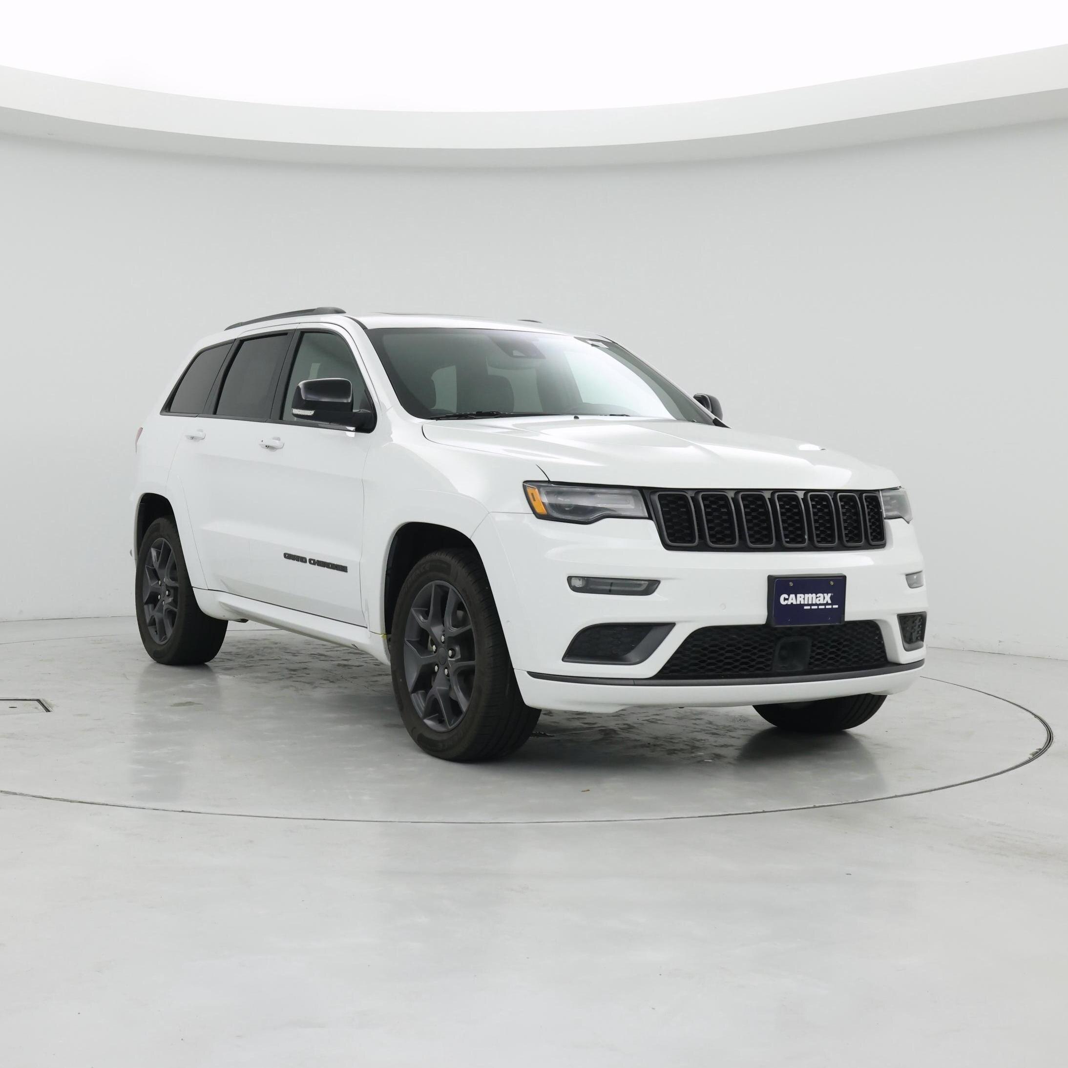 White 2019 Jeep Grand Cherokee SUV / Crossover Four-Wheel Drive Automatic
