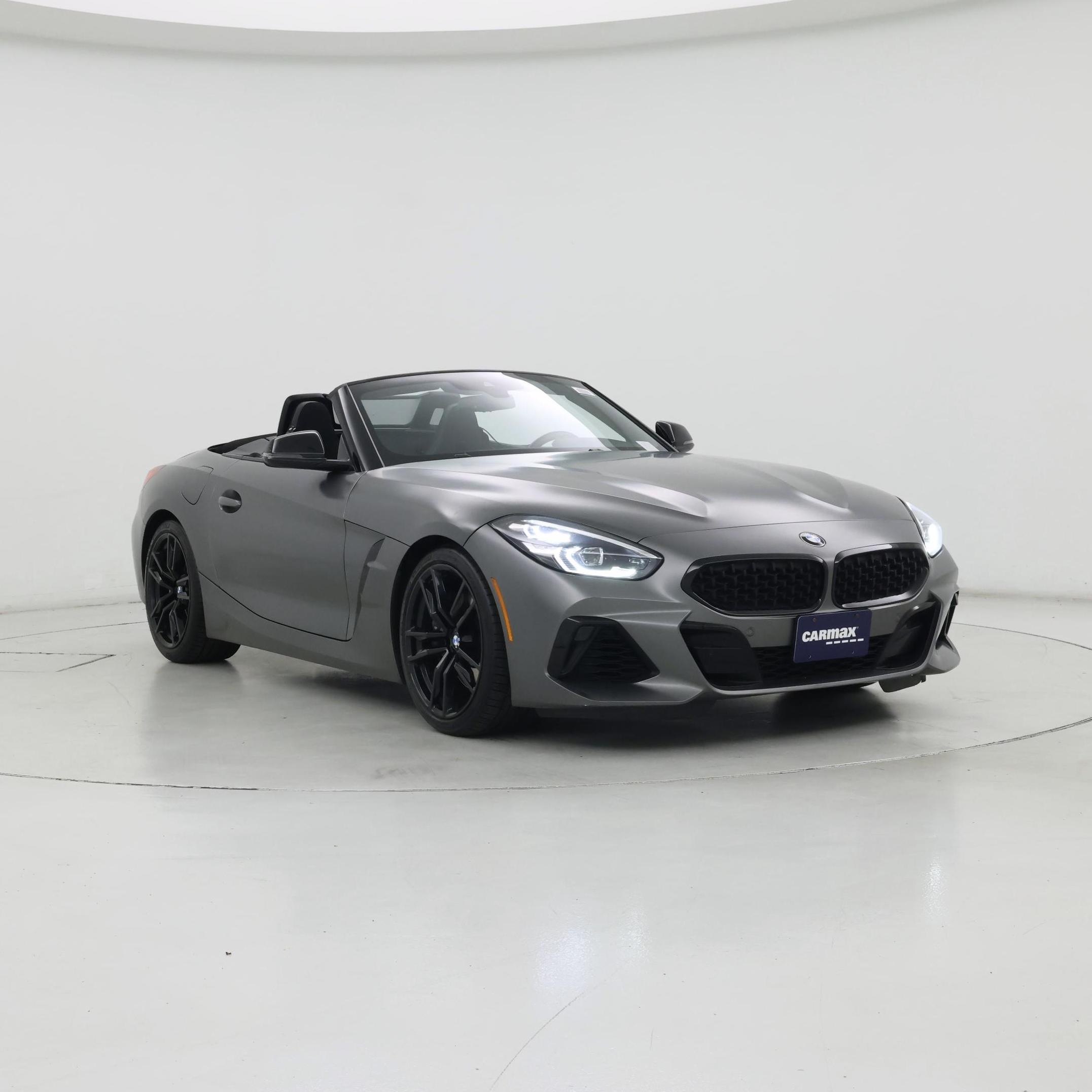 Gray 2021 BMW Z4 Convertible Rear-Wheel Drive Automatic