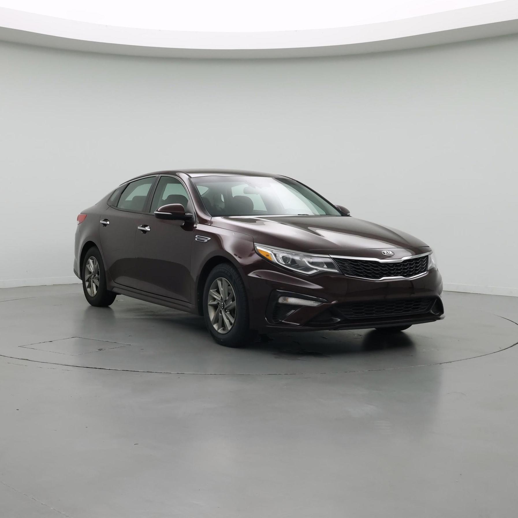 Red (Burgundy) 2019 Kia Optima Sedan Front-Wheel Drive Automatic