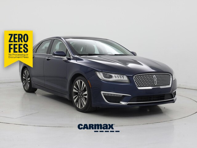 Blue 2017 Lincoln MKZ Sedan Front-Wheel Drive Automatic
