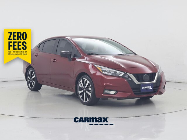 Red (Burgundy) 2021 Nissan Versa Sedan Front-Wheel Drive Automatic