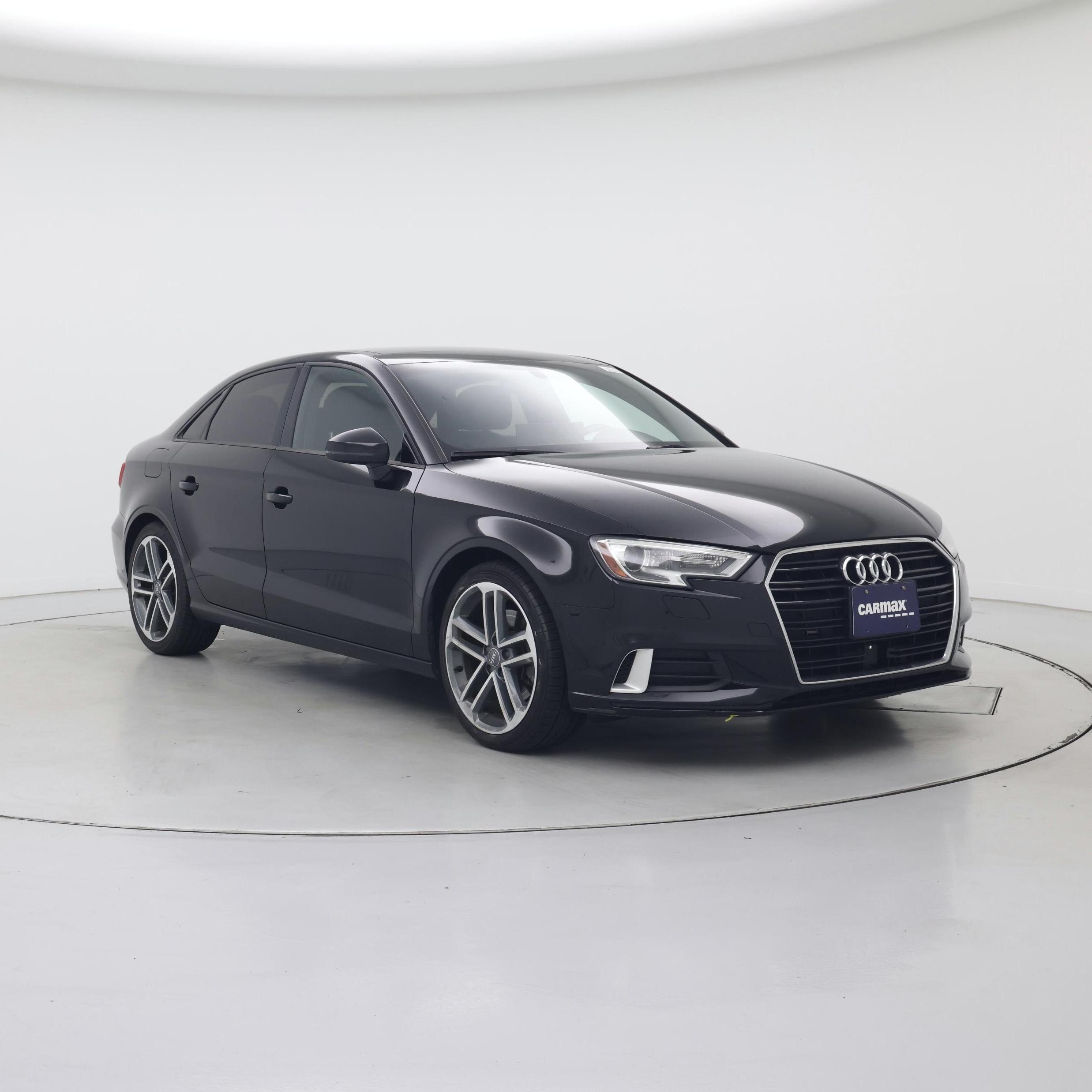 Black 2018 Audi A3 Sedan Front-Wheel Drive Automatic