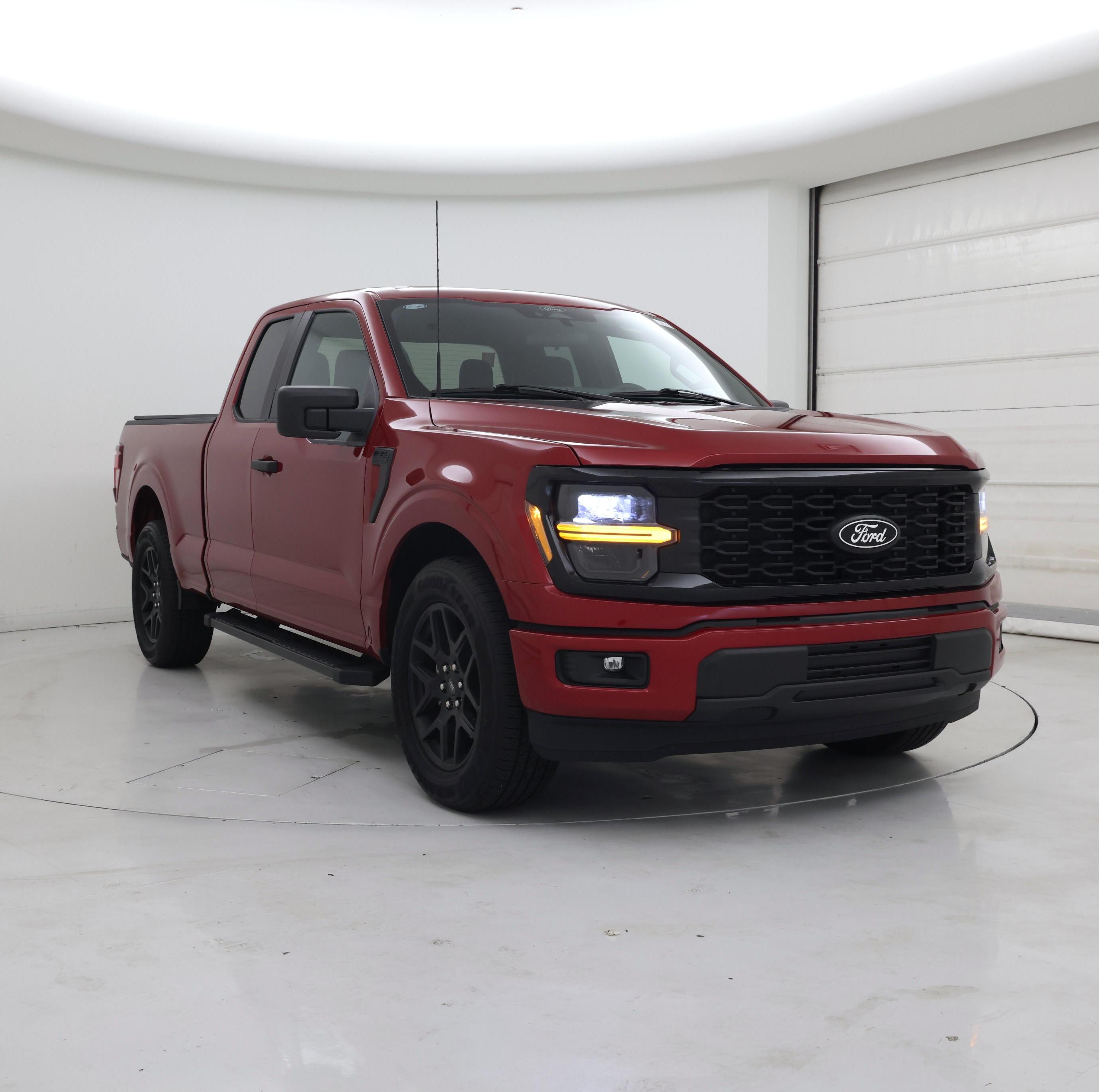 Red 2025 Ford F-150 Pickup Truck 4X2 Automatic