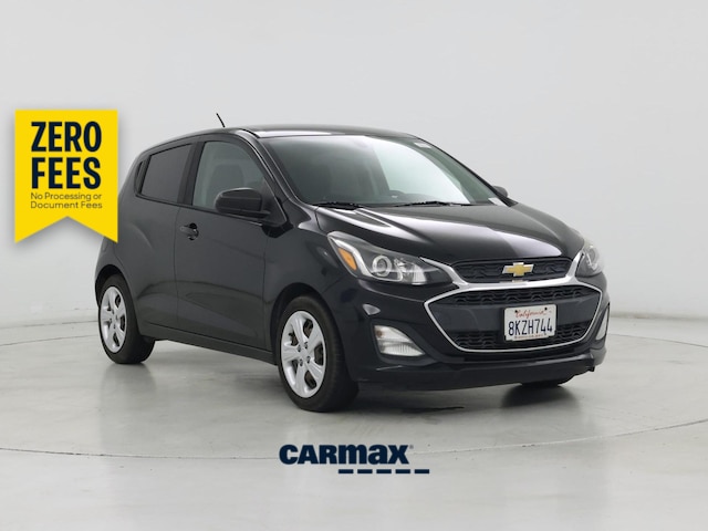 Black 2019 Chevrolet Spark Hatchback Front-Wheel Drive Automatic