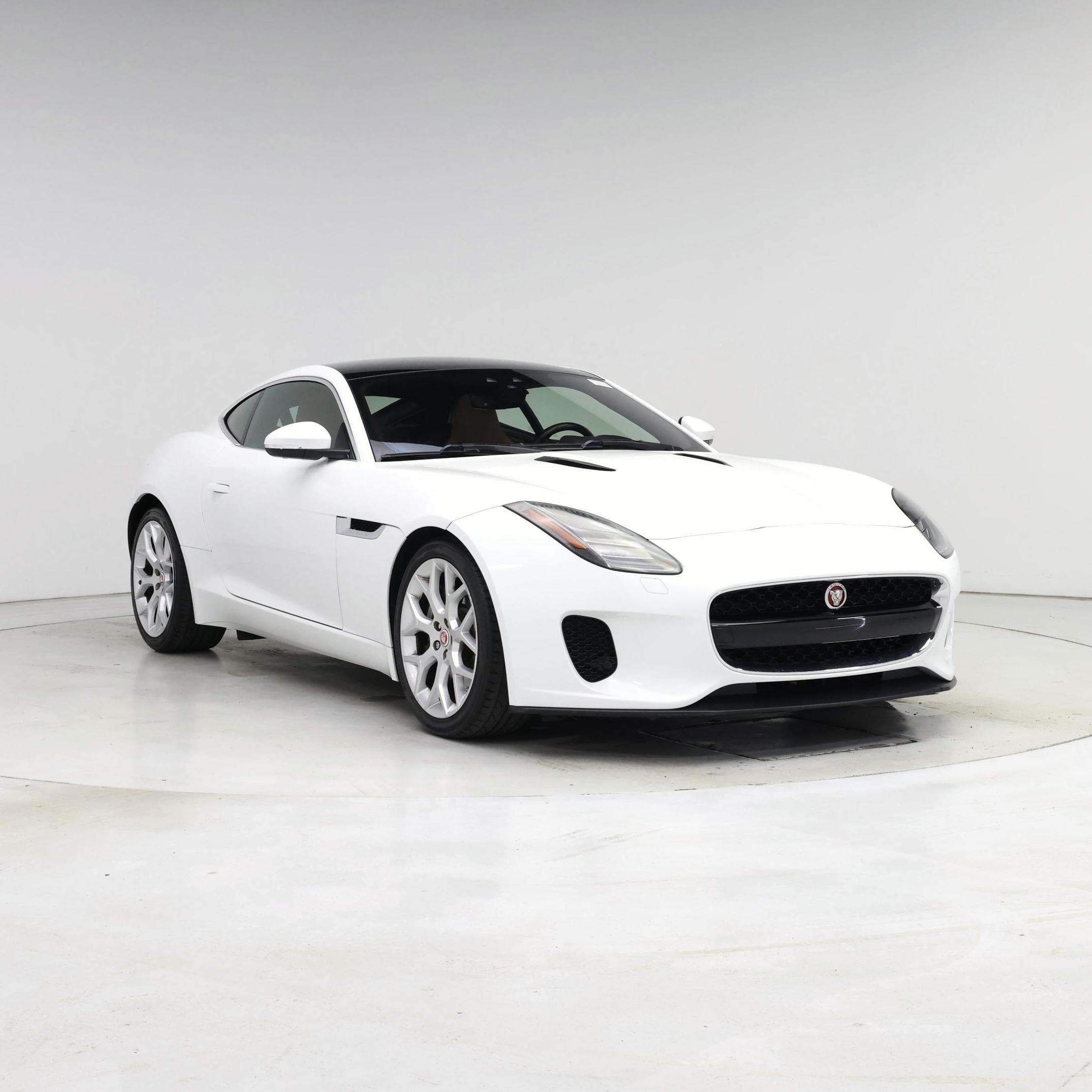 White 2020 Jaguar F-TYPE Coupe Rear-Wheel Drive Automatic