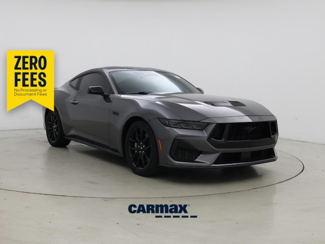 Gray 2024 Ford Mustang Coupe Rear-Wheel Drive Automatic