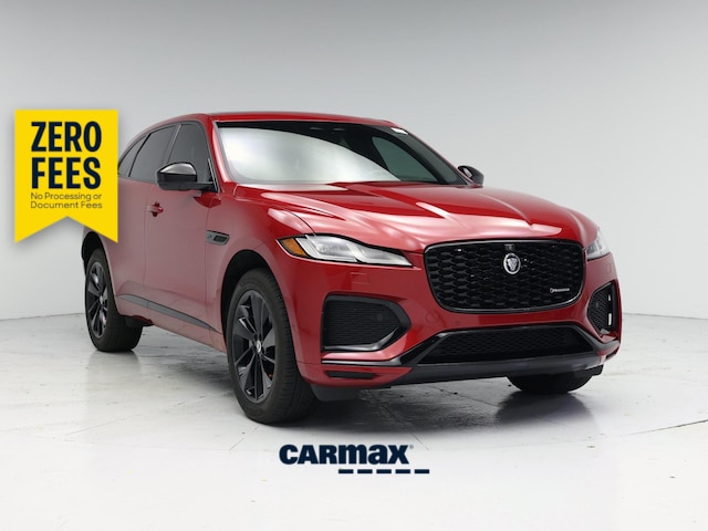 Red 2025 Jaguar F-PACE SUV / Crossover All-Wheel Drive Automatic