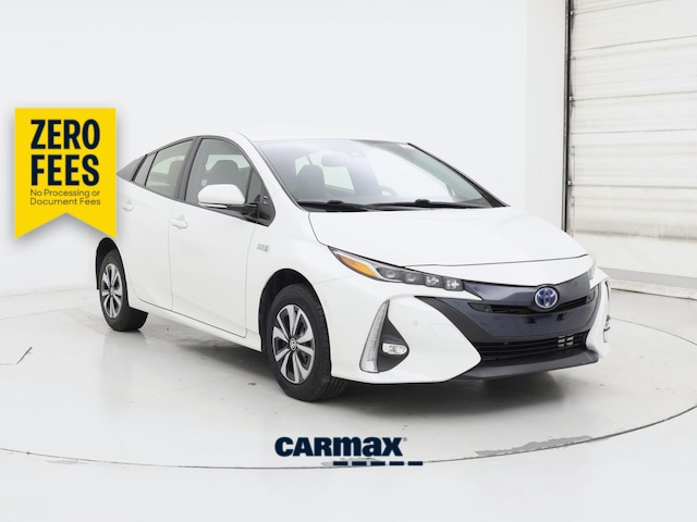 White 2017 Toyota Prius Prime Hatchback Front-Wheel Drive Automatic