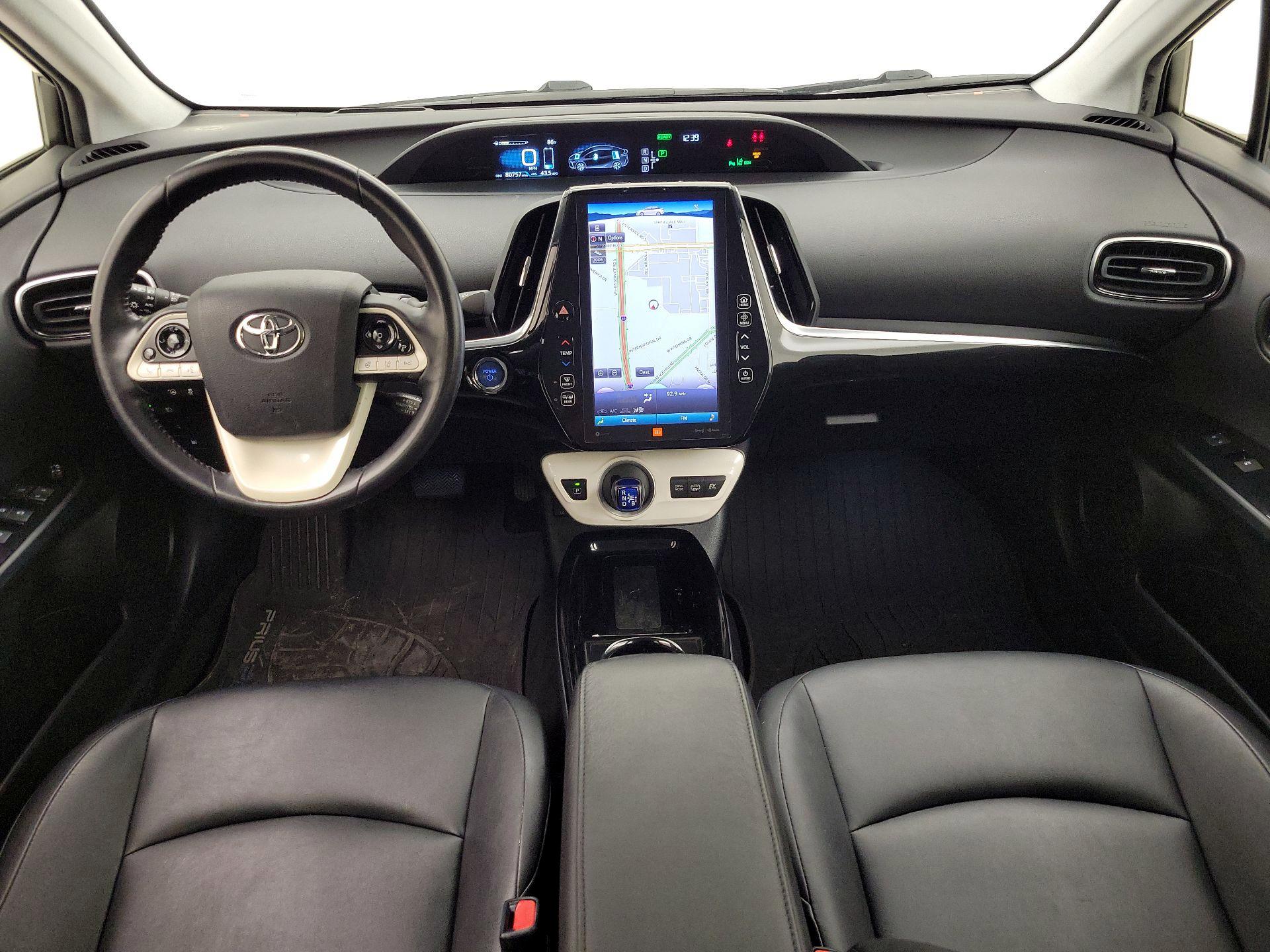 White 2017 Toyota Prius Prime Hatchback Front-Wheel Drive Automatic