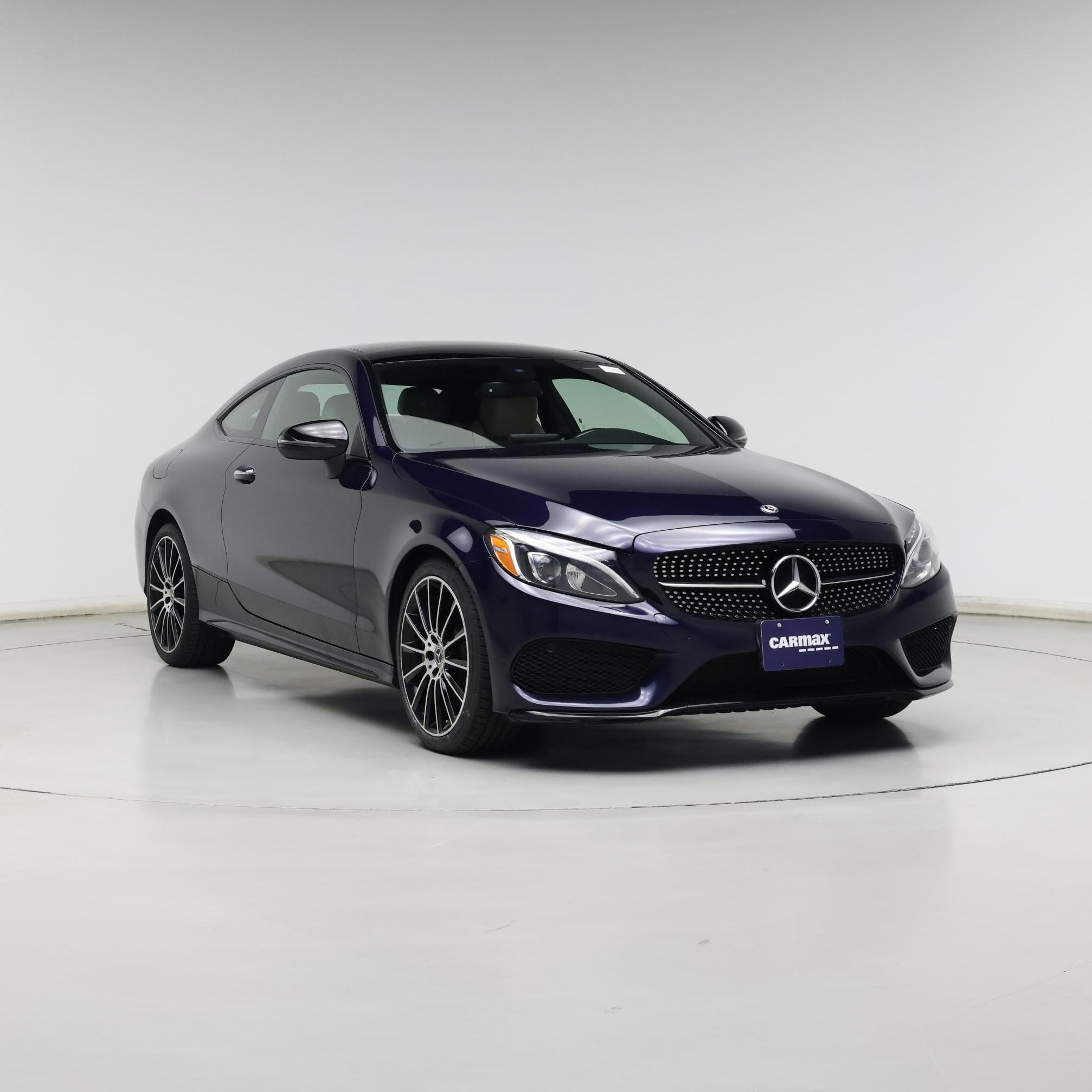 Blue 2018 Mercedes-Benz C-Class Sedan All-Wheel Drive Automatic