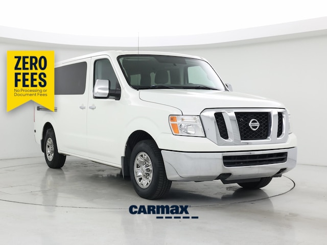 White 2017 Nissan NV Passenger Van Rear-Wheel Drive Automatic