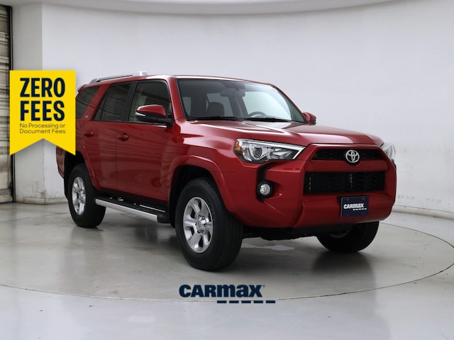 Red 2018 Toyota 4Runner SUV / Crossover Four-Wheel Drive Automatic