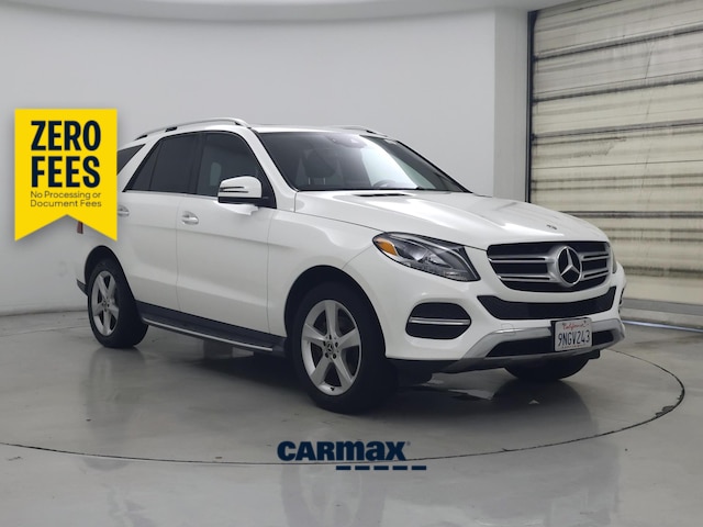 White 2018 Mercedes-Benz GLE SUV / Crossover Rear-Wheel Drive Automatic
