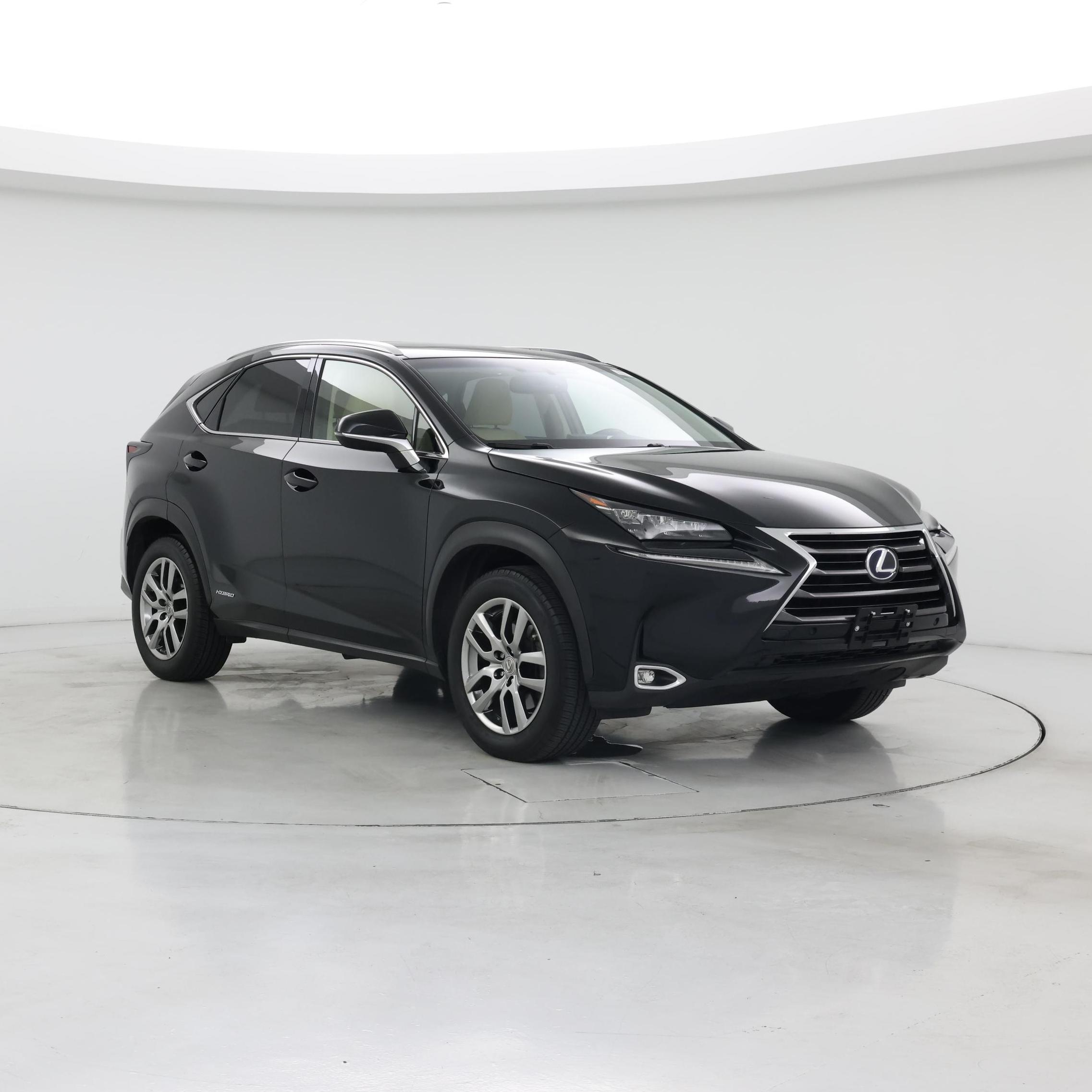 Black 2015 Lexus NX Hybrid SUV / Crossover All-Wheel Drive Automatic