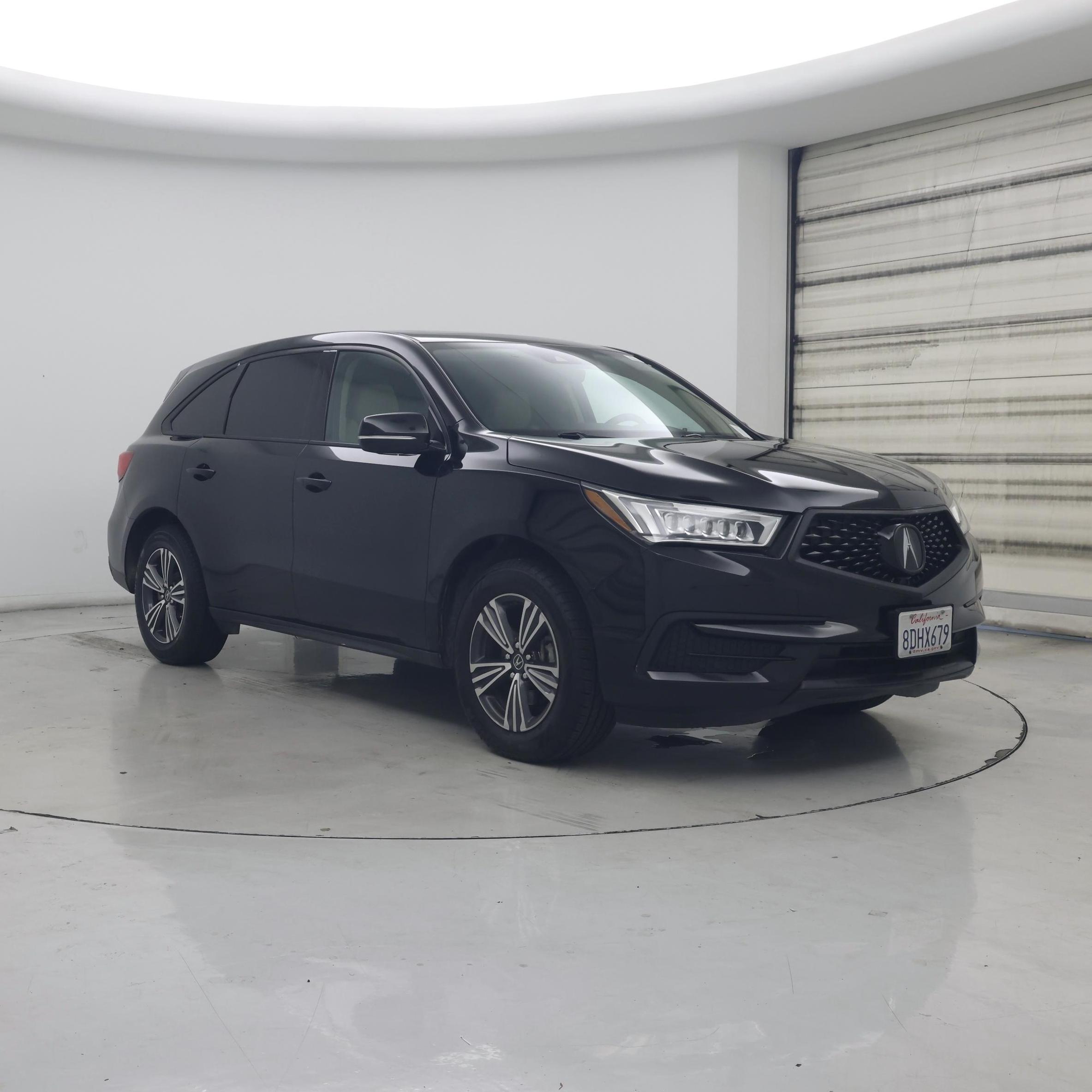 Black 2018 Acura MDX SUV / Crossover All-Wheel Drive Automatic