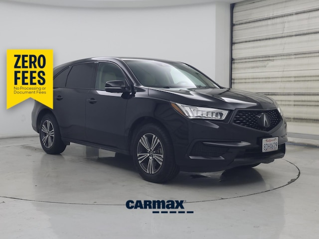 Black 2018 Acura MDX SUV / Crossover All-Wheel Drive Automatic
