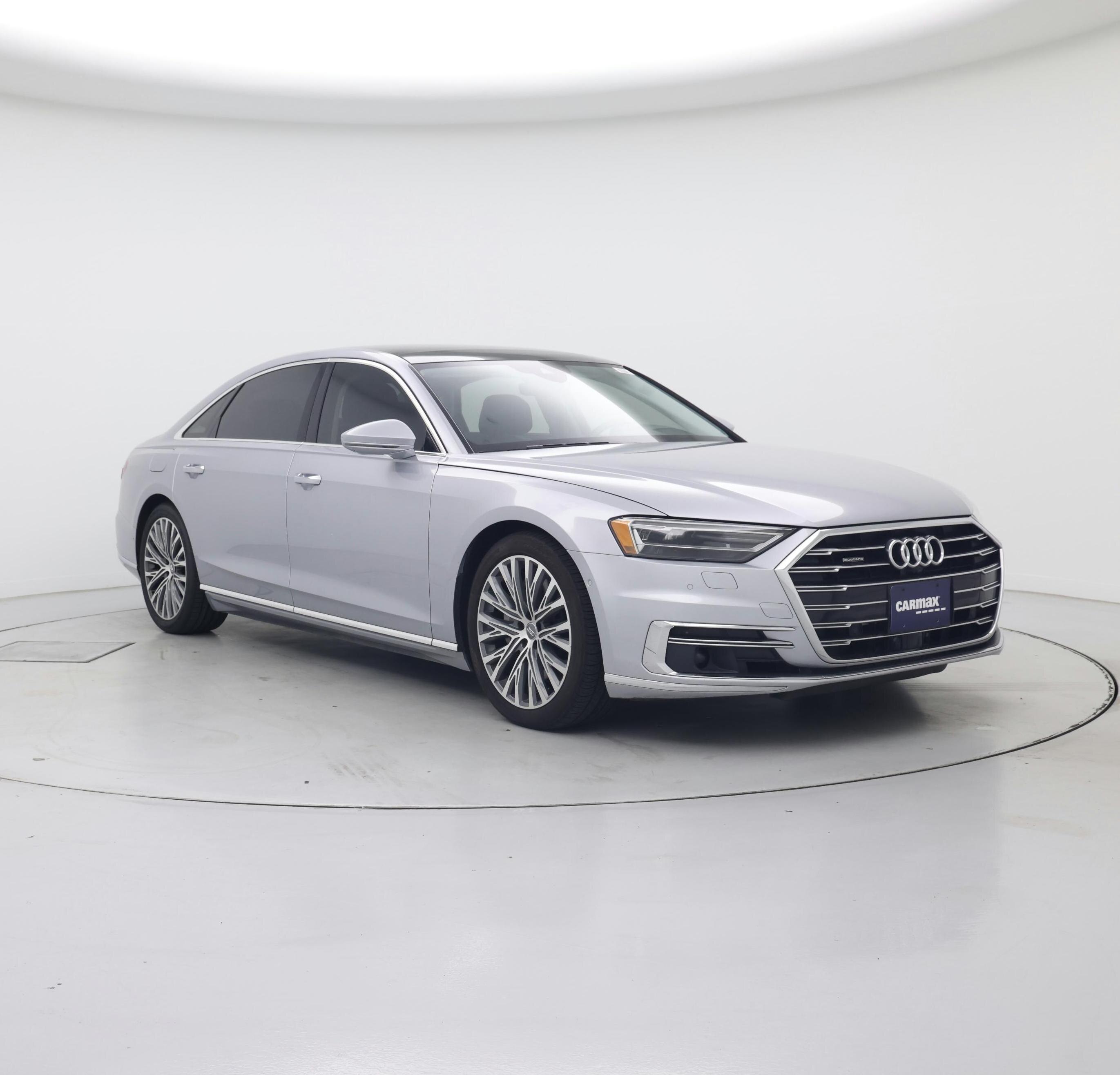 Silver 2019 Audi A8 Sedan All-Wheel Drive Automatic