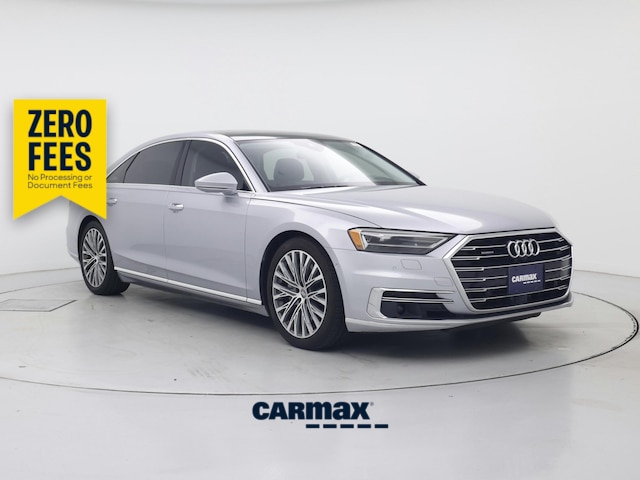Silver 2019 Audi A8 Sedan All-Wheel Drive Automatic