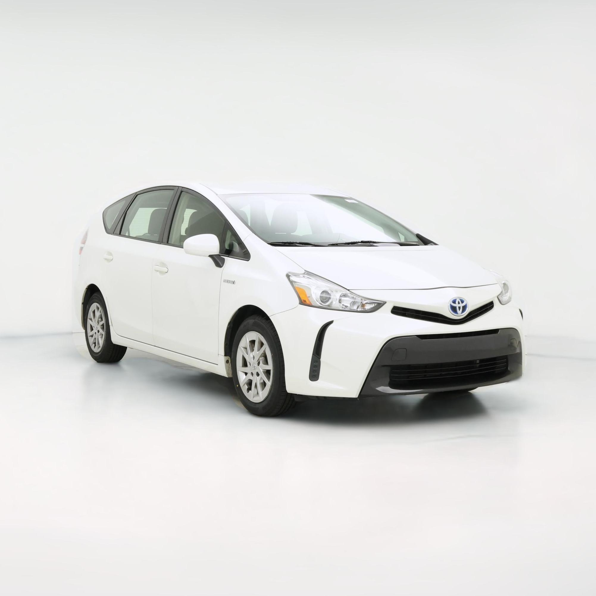 Used White Toyota Prius v near me for sale