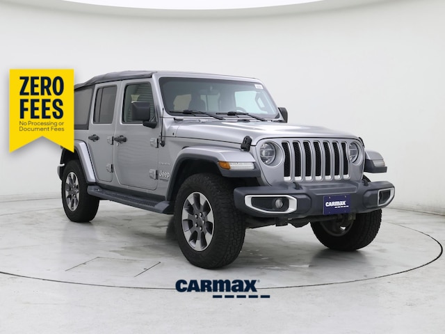 Silver 2020 Jeep Wrangler SUV / Crossover Four-Wheel Drive Automatic