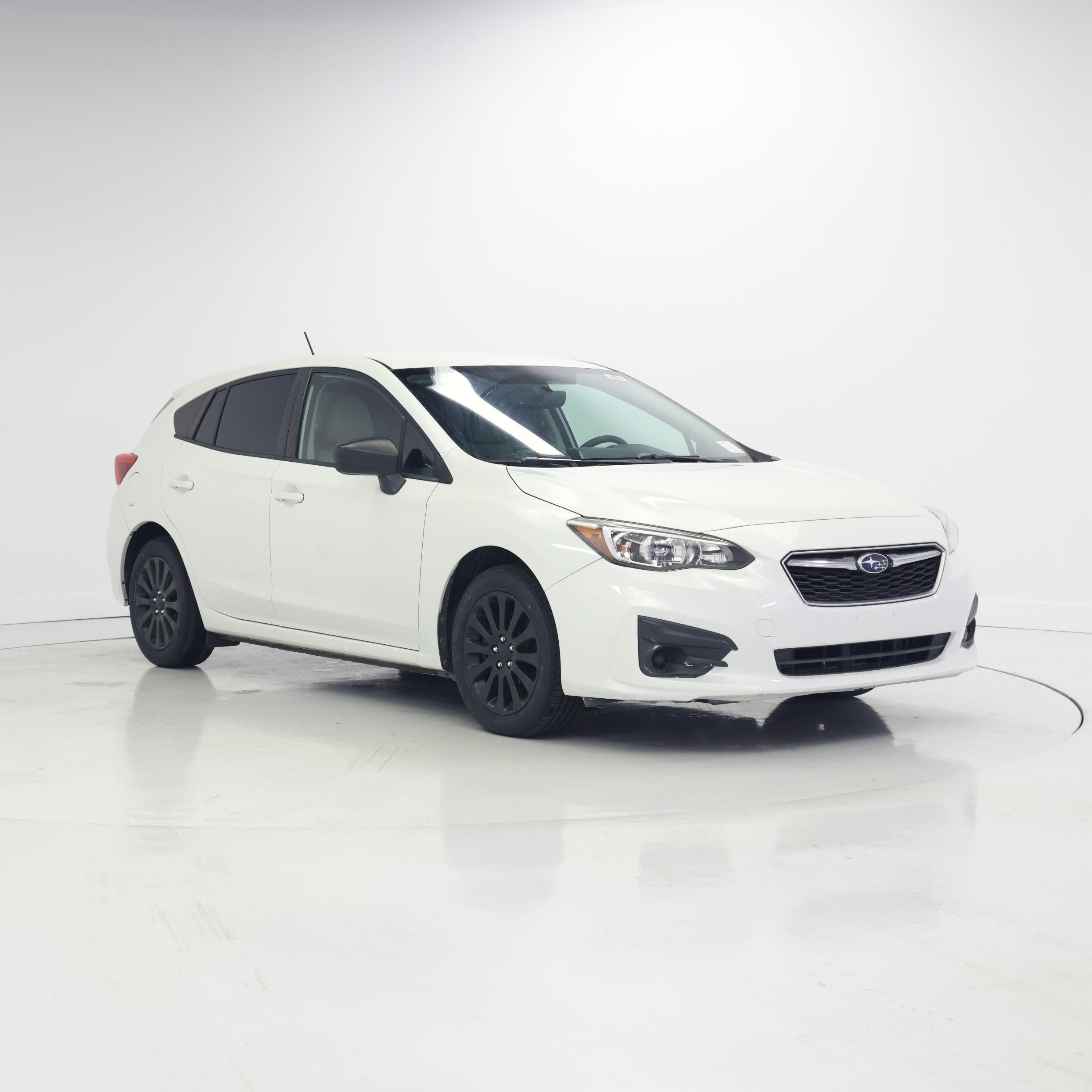 White 2018 Subaru Impreza Sedan  Automatic