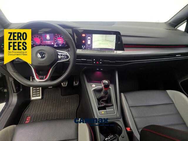 Black 2022 Volkswagen Golf GTI Hatchback Front-Wheel Drive Manual
