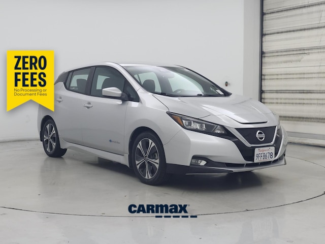 Silver 2019 Nissan LEAF Hatchback Front-Wheel Drive Automatic