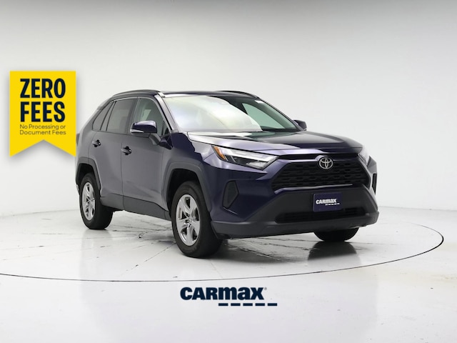 Blue 2022 Toyota RAV4 SUV / Crossover All-Wheel Drive Automatic
