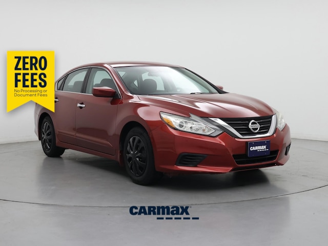 Red 2016 Nissan Altima Sedan Front-Wheel Drive Automatic