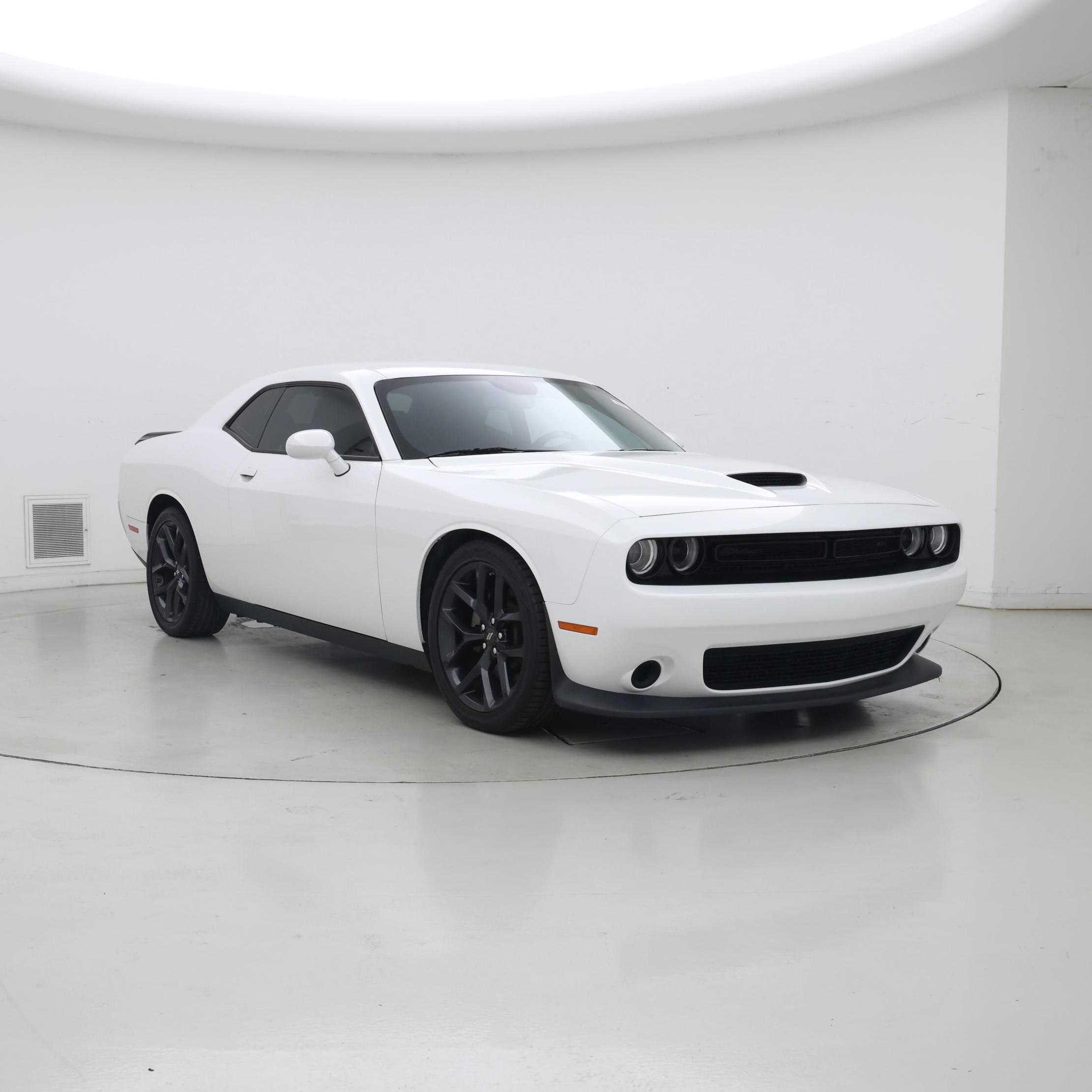 White 2023 Dodge Challenger Coupe Rear-Wheel Drive Automatic
