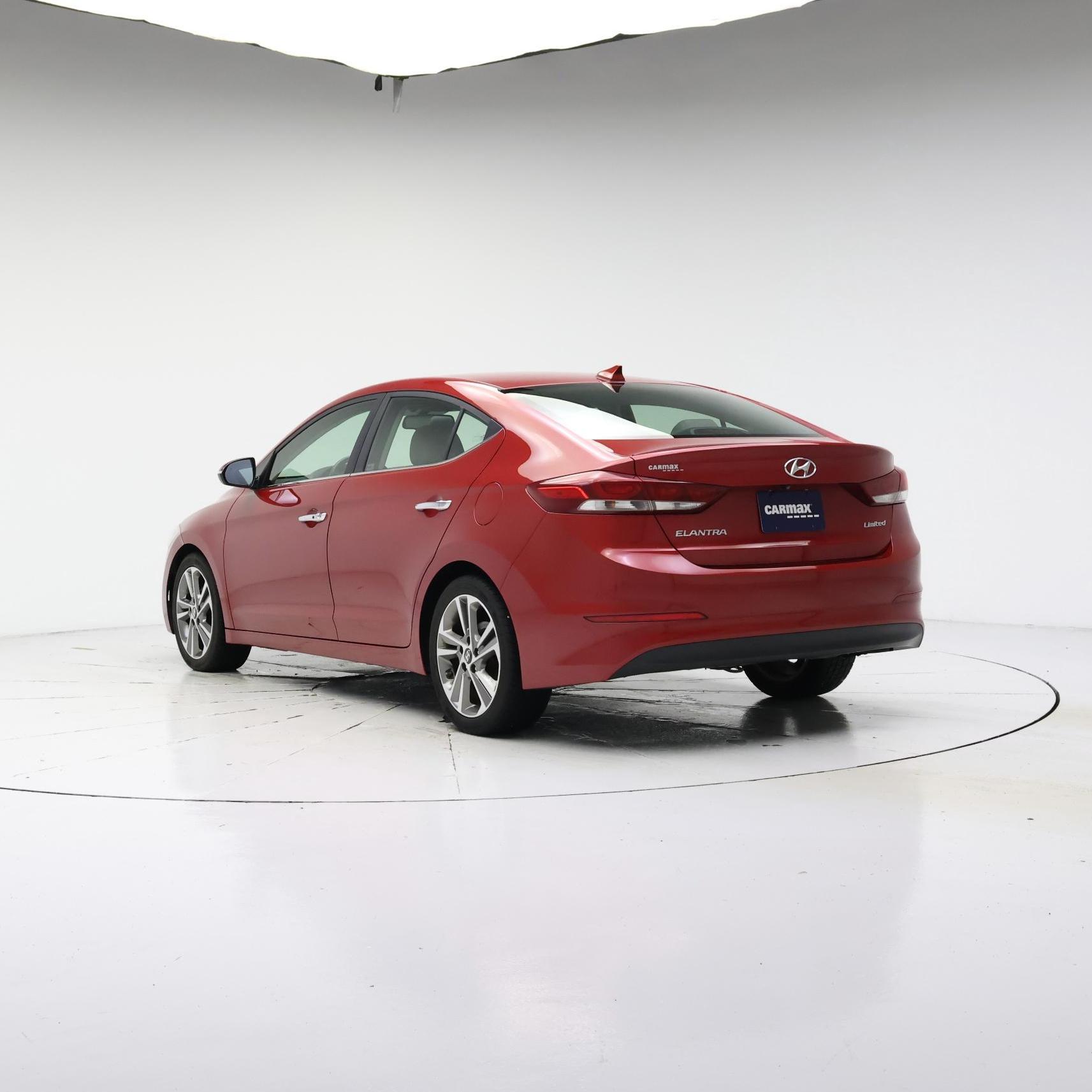 Red (Burgundy) 2017 Hyundai Elantra Sedan Front-Wheel Drive Automatic