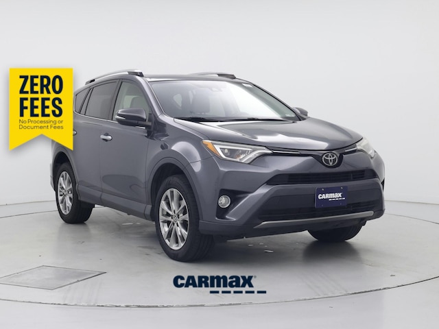 Gray 2018 Toyota RAV4 SUV / Crossover Front-Wheel Drive Automatic