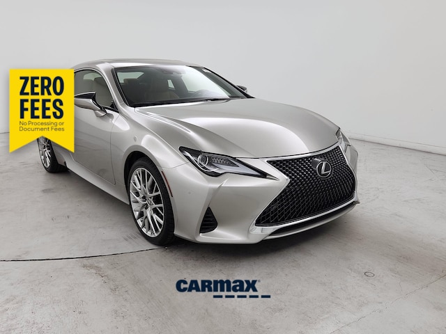 Gray 2022 Lexus RC Coupe Rear-Wheel Drive Automatic