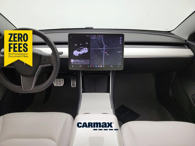 White 2020 Tesla Model 3 Sedan Rear-Wheel Drive Automatic