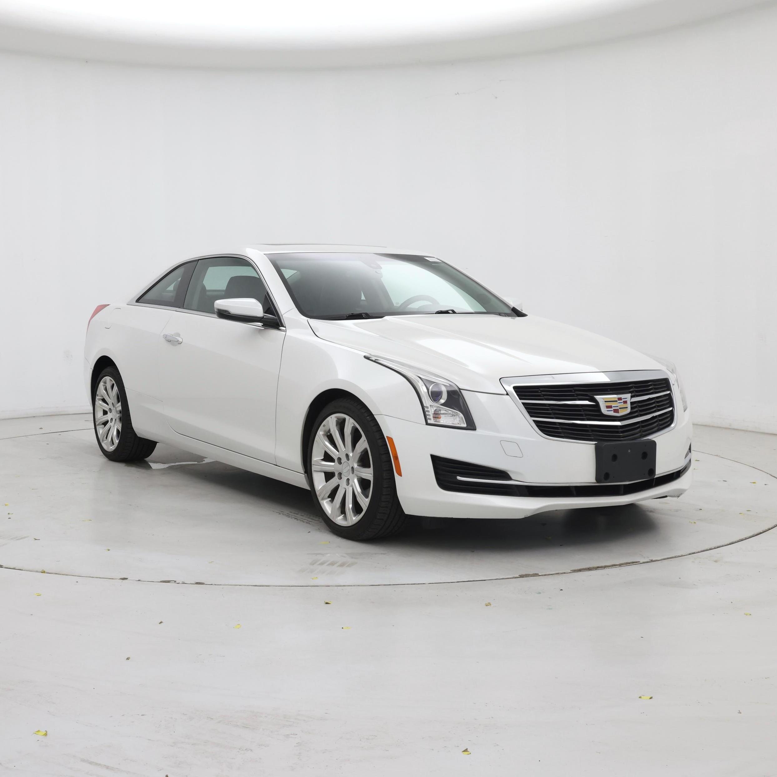 White 2018 Cadillac ATS Coupe Coupe All-Wheel Drive Automatic
