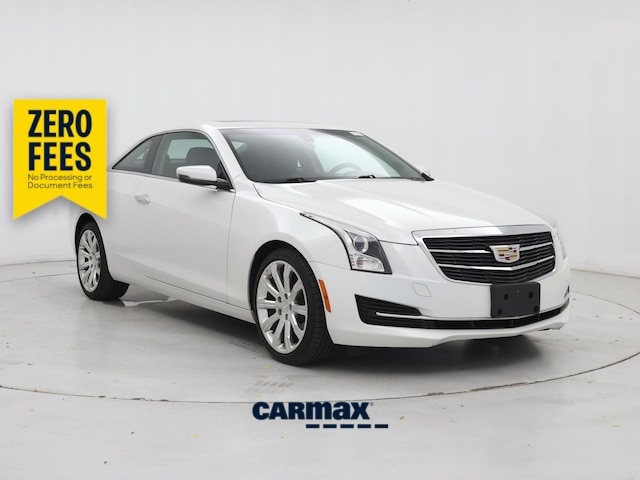 White 2018 Cadillac ATS Coupe Coupe All-Wheel Drive Automatic