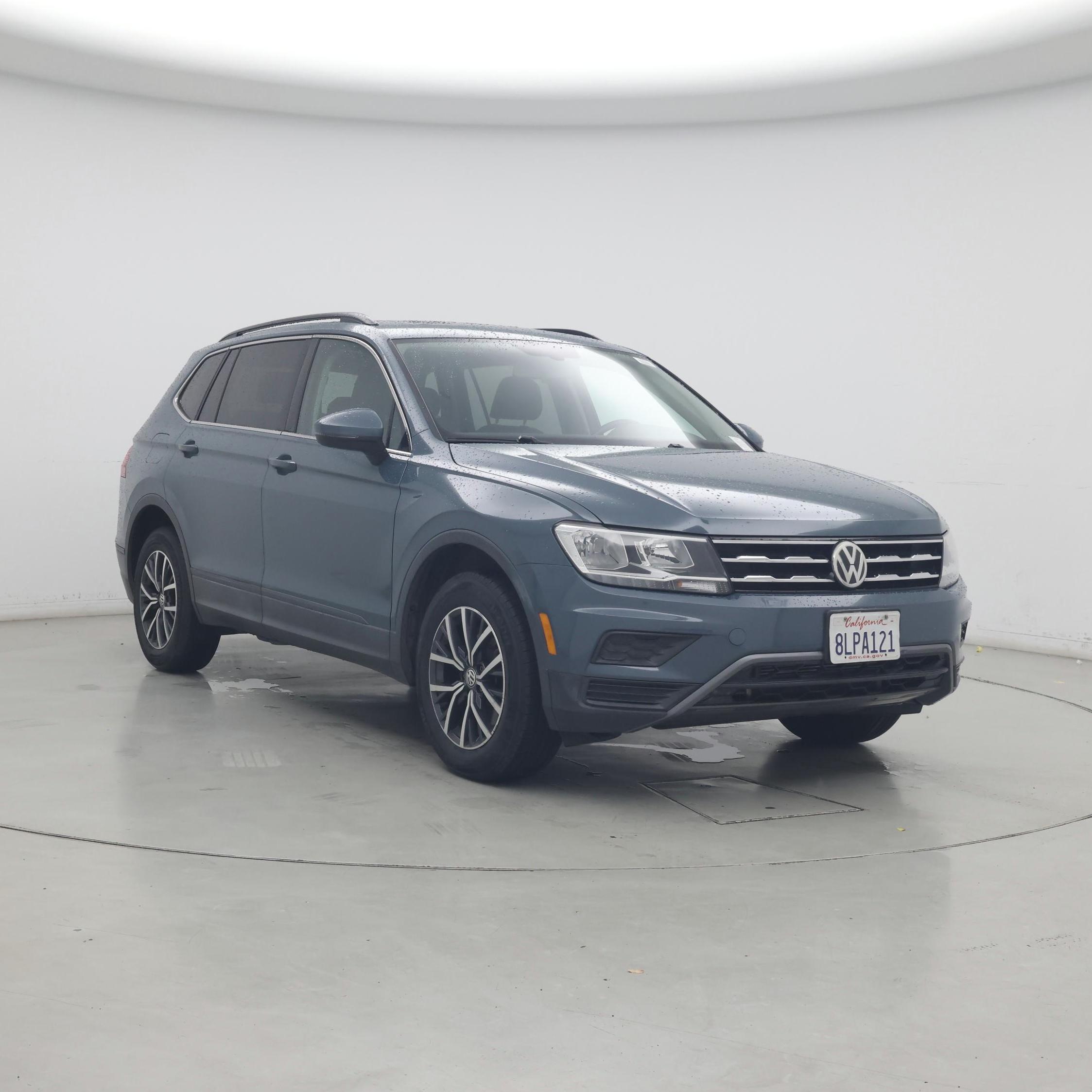 Blue 2019 Volkswagen Tiguan SUV / Crossover Front-Wheel Drive Automatic