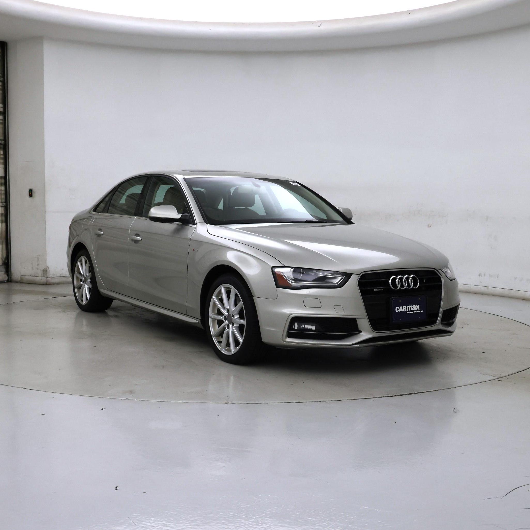 Gray 2015 Audi A4 Sedan All-Wheel Drive Automatic
