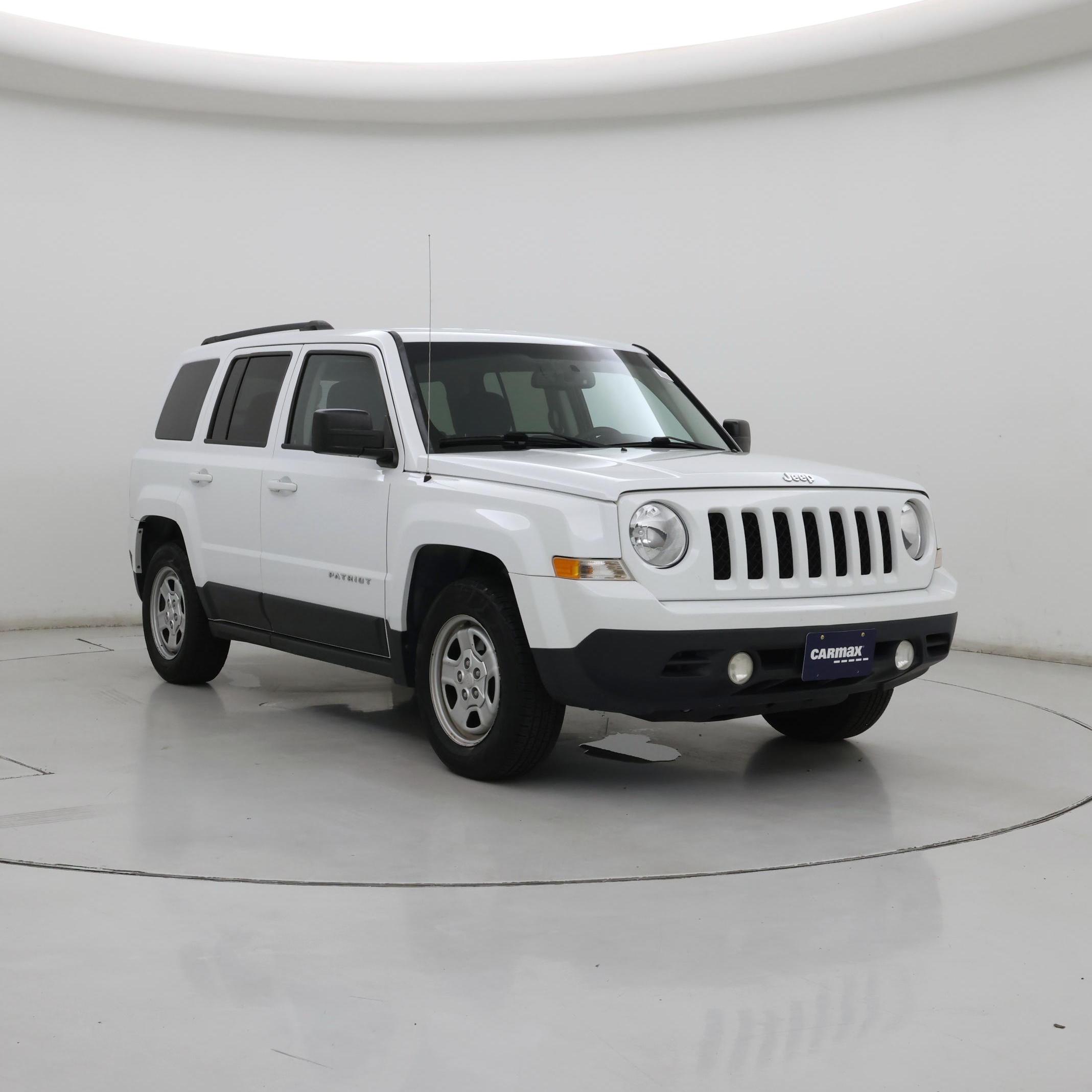 White 2016 Jeep Patriot SUV / Crossover Front-Wheel Drive Automatic