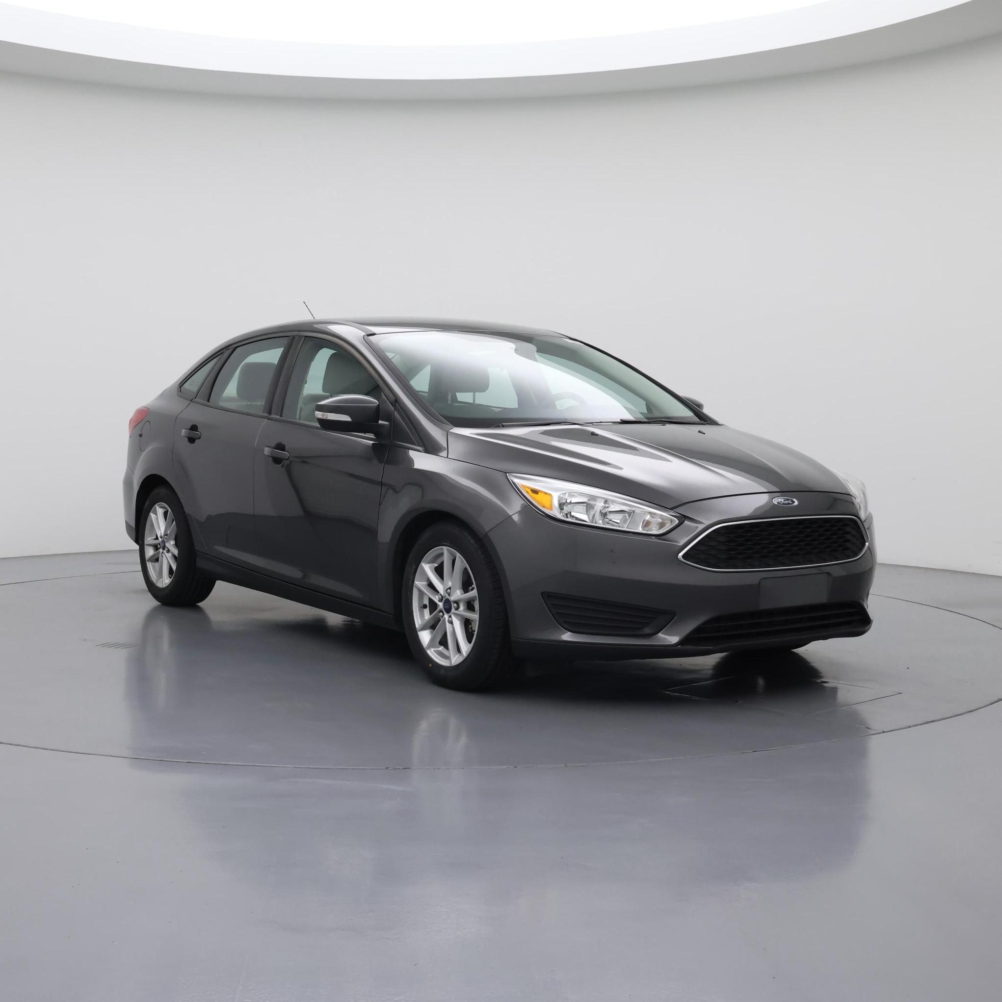 Gray 2015 Ford Focus Sedan Front-Wheel Drive Automatic