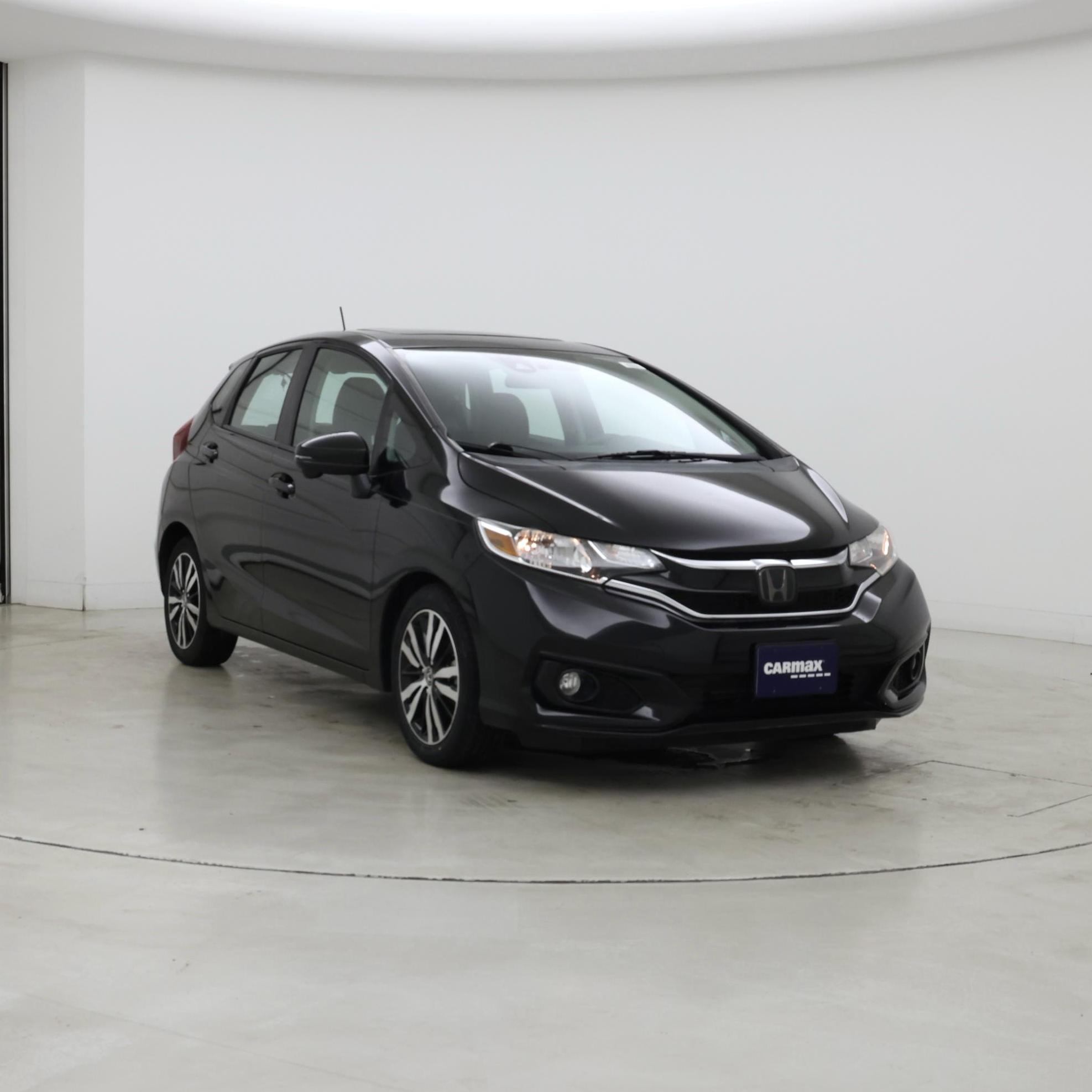 Black 2019 Honda Fit Hatchback Front-Wheel Drive Automatic