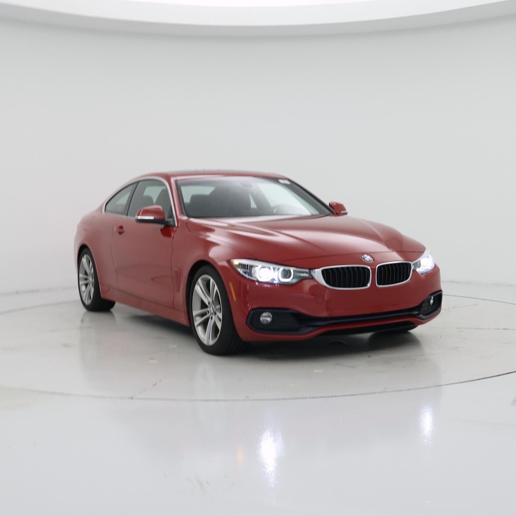 Red 2018 BMW 4 Series Coupe Rear-Wheel Drive Automatic