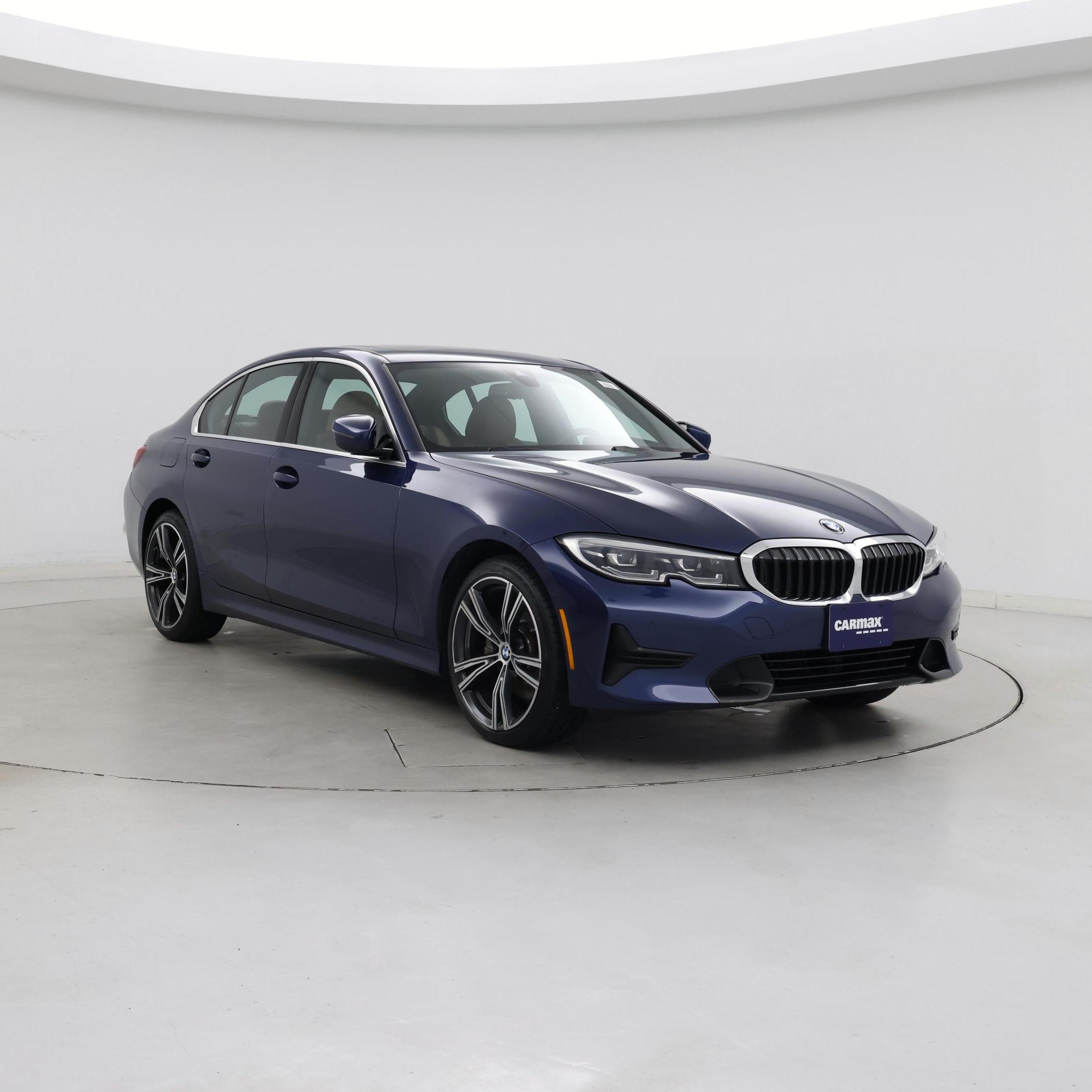 Blue 2021 BMW 3 Series Sedan All-Wheel Drive Automatic
