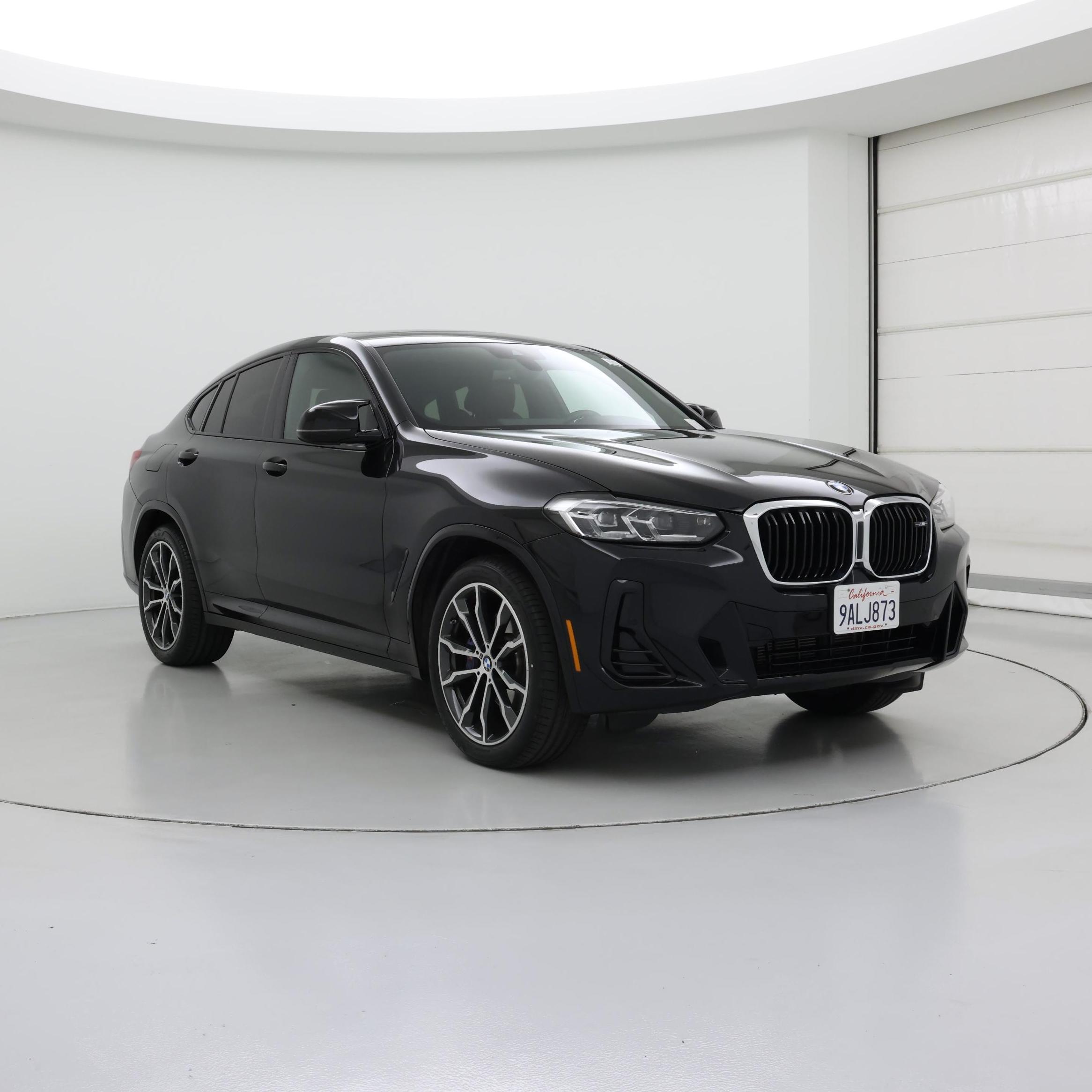 Black 2022 BMW X4 SUV / Crossover All-Wheel Drive Automatic