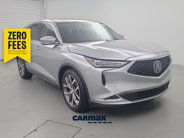 Silver 2022 Acura MDX SUV / Crossover Front-Wheel Drive Automatic