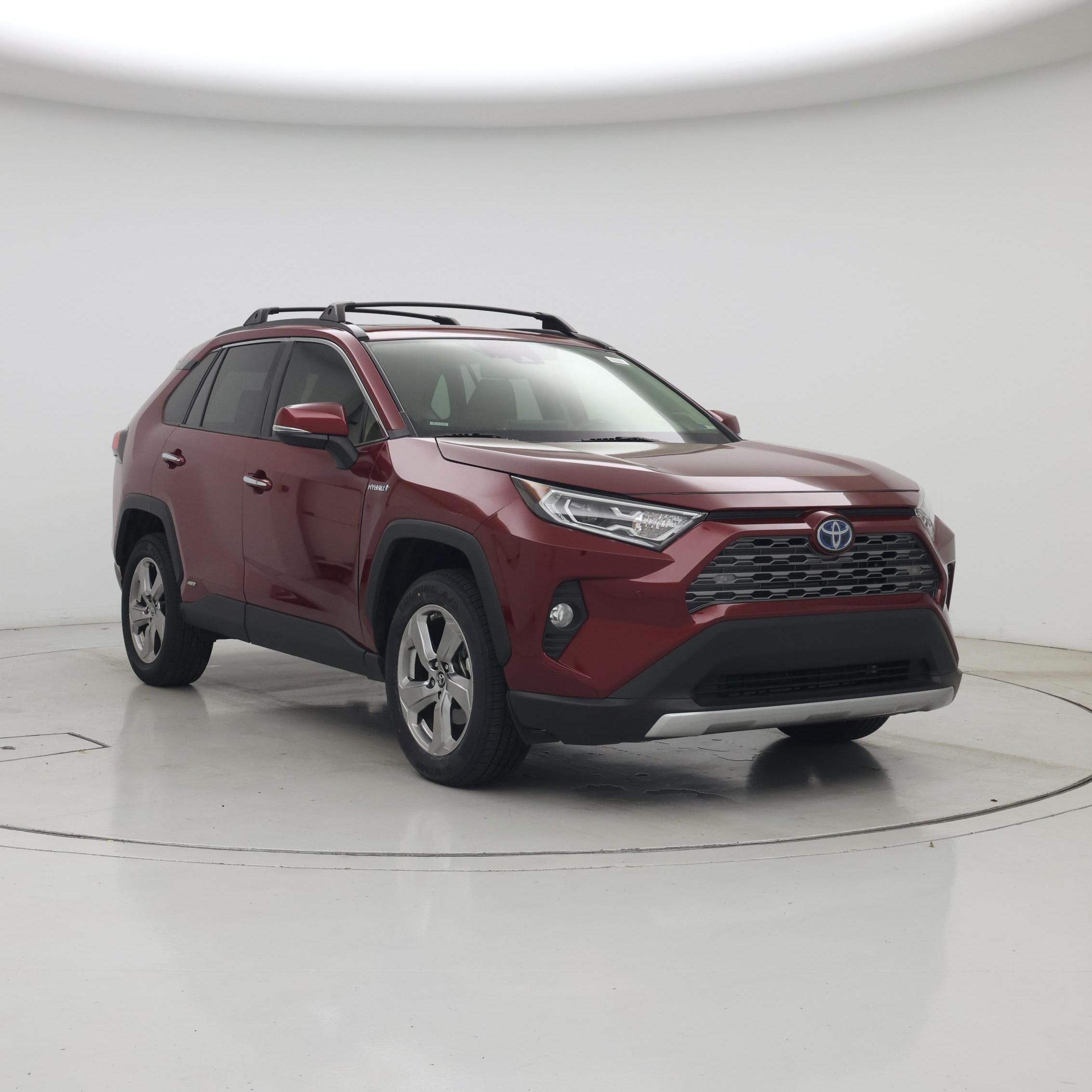 Red 2019 Toyota RAV4 Hybrid SUV / Crossover All-Wheel Drive Automatic