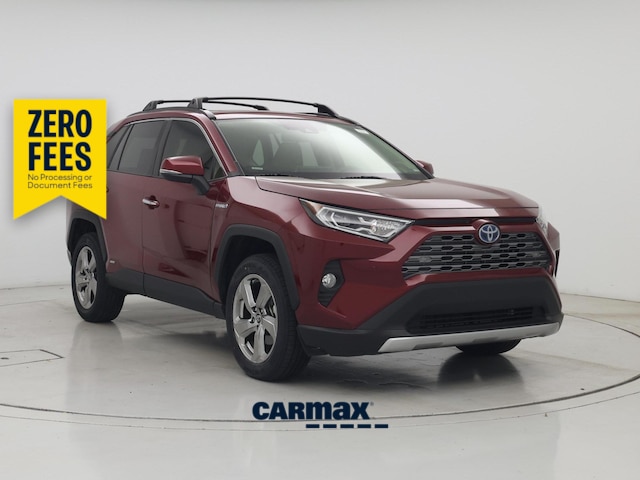 Red 2019 Toyota RAV4 Hybrid SUV / Crossover All-Wheel Drive Automatic