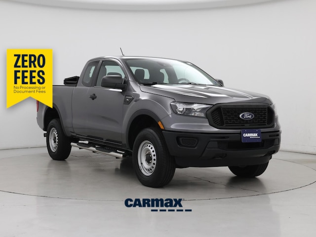 Gray 2021 Ford Ranger Pickup Truck Four-Wheel Drive Automatic
