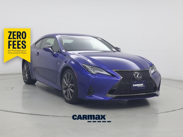 Blue 2022 Lexus RC Coupe Rear-Wheel Drive Automatic